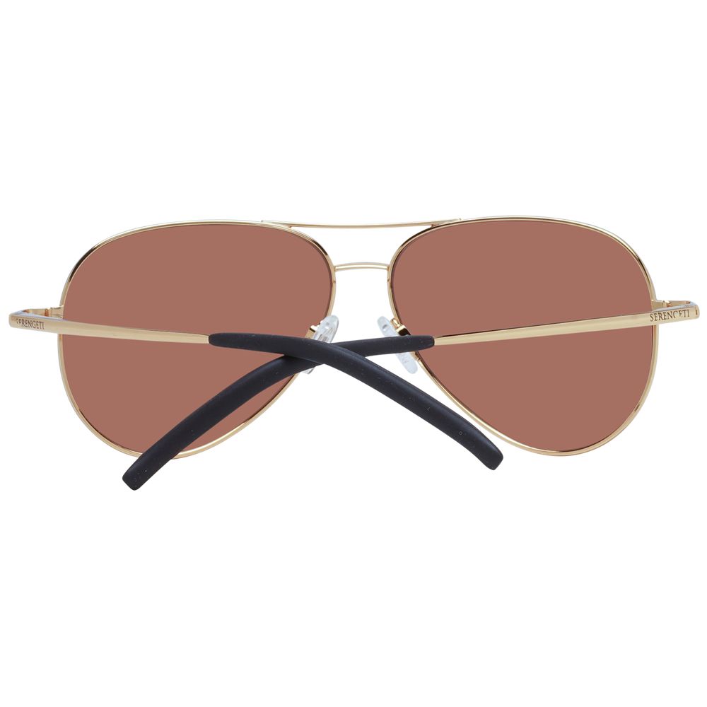 Serengeti Gold Unisex Sonnenbrille