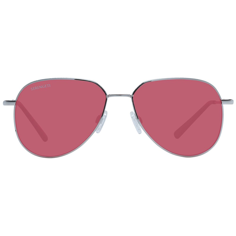 Silberne Unisex-Sonnenbrille Serengeti