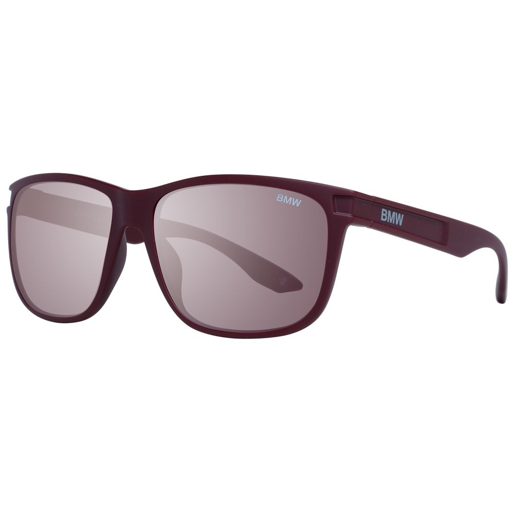 BMW Burgunderrote Sonnenbrille für Herren