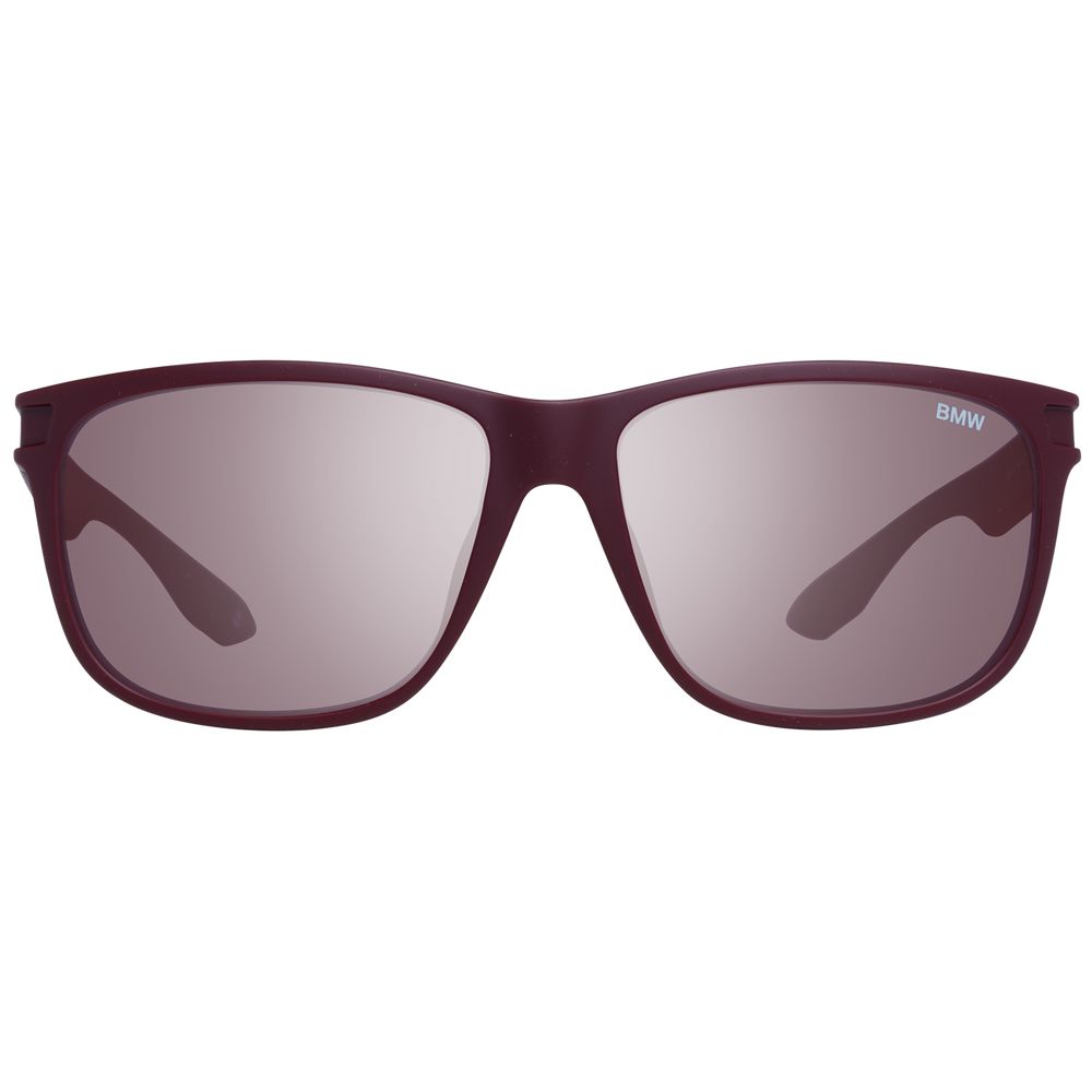 BMW Burgunderrote Sonnenbrille für Herren