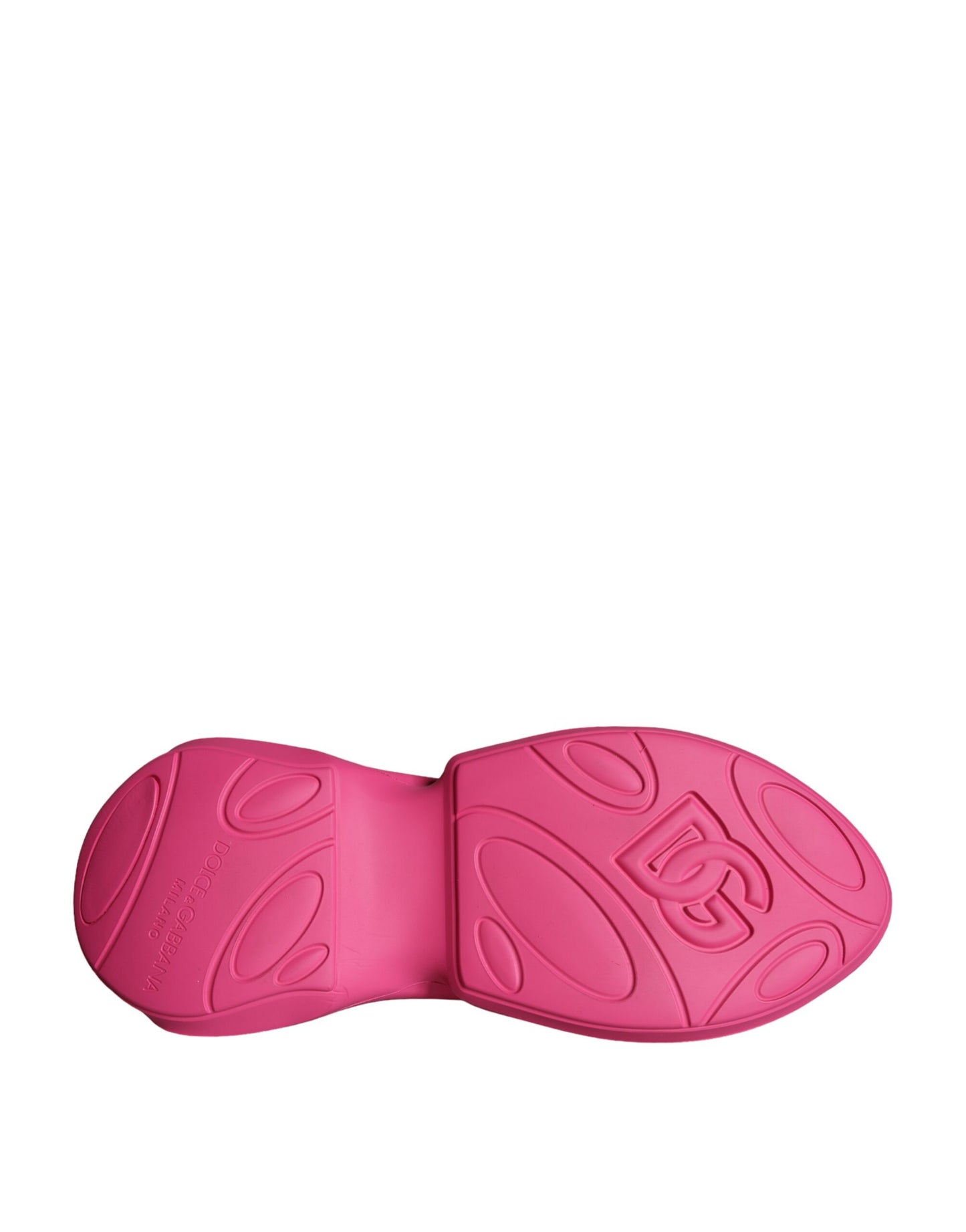 Dolce & Gabbana Pink Logo Print Slip On Socks Кецове Обувки