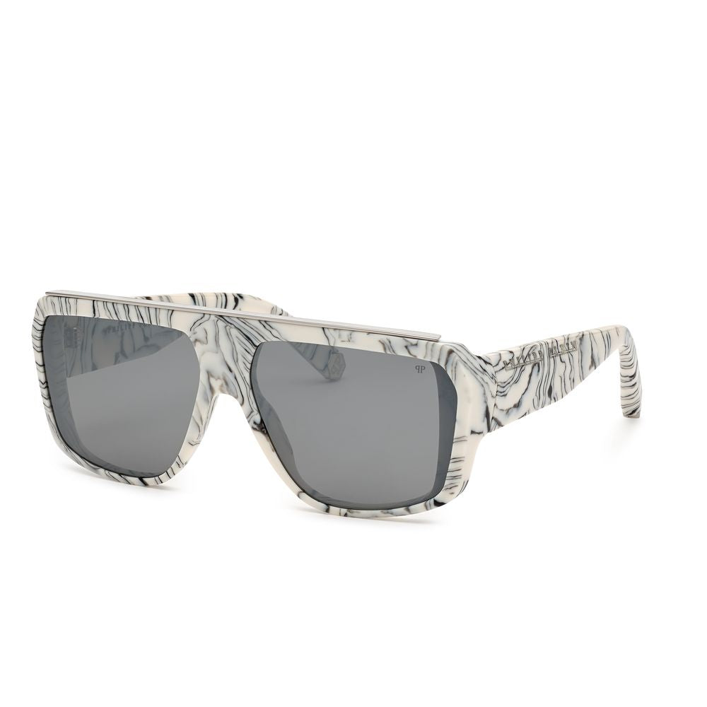 Слънчеви очила Philipp Plein White Injected
