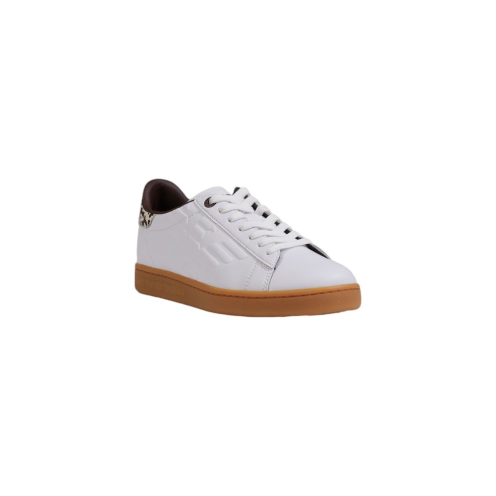 EA7 Emporio Armani – Beige Ledersneaker
