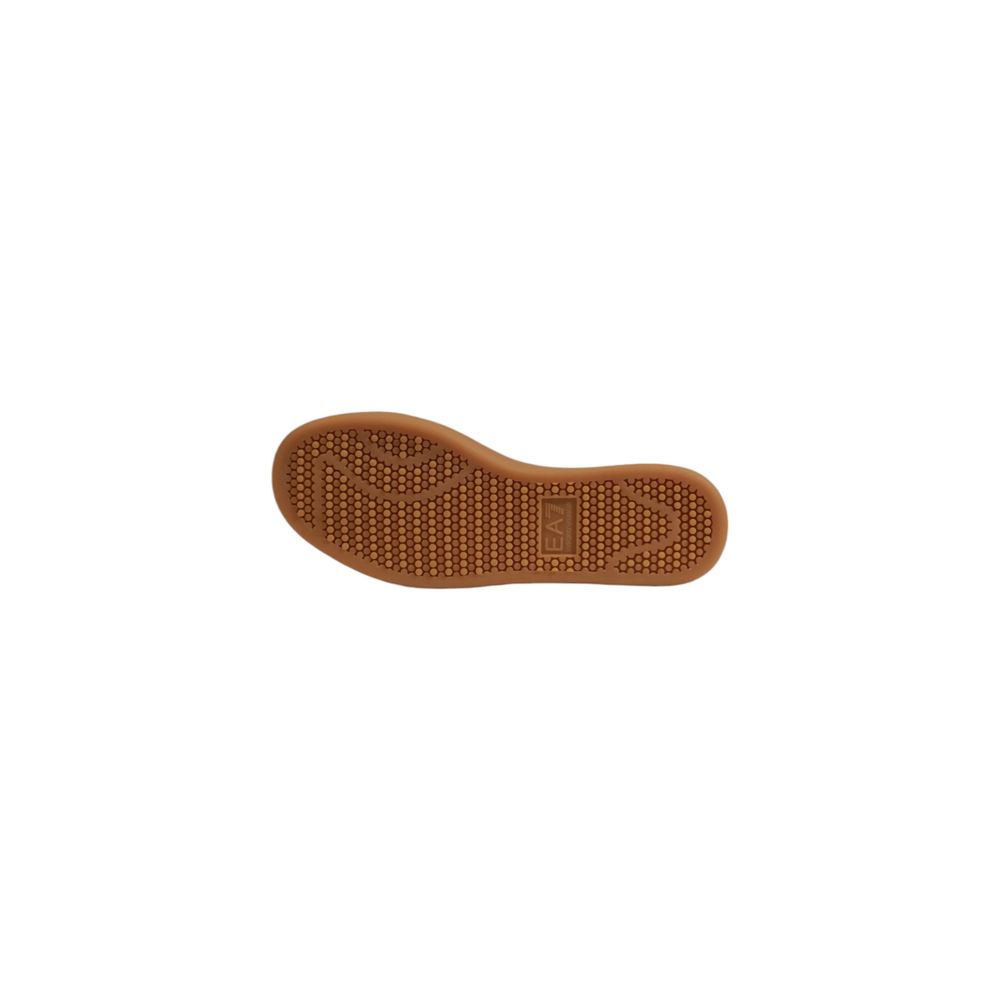 EA7 Emporio Armani – Beige Ledersneaker