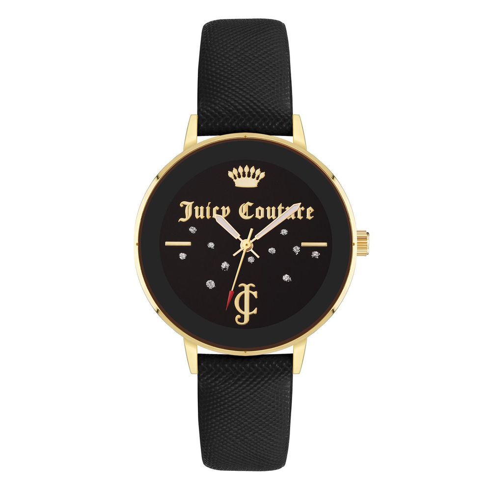 Черен полиприел часовник Juicy Couture