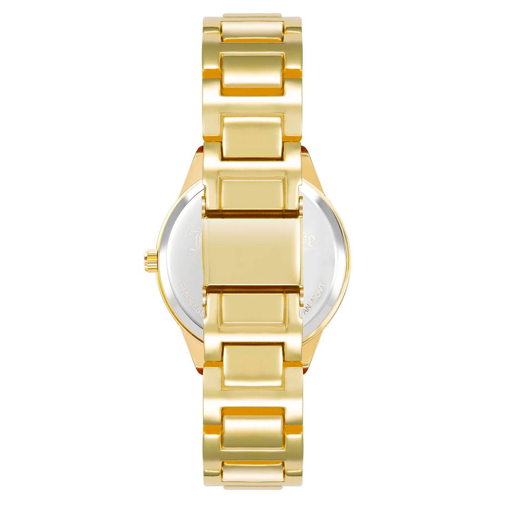 Златен метален часовник Juicy Couture
