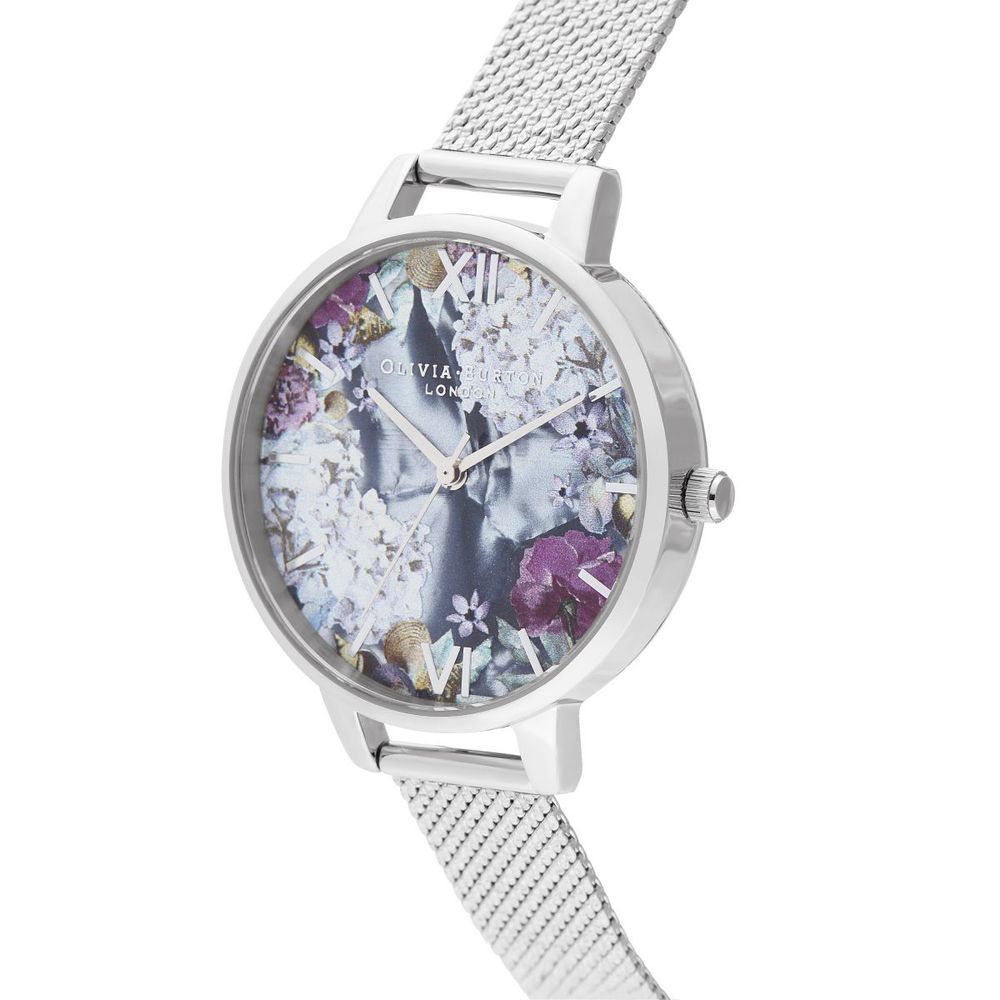 Сребърен часовник Olivia Burton от неръждаема стомана