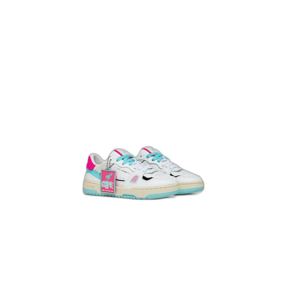 Crime London – Rosa Leder-Sneaker