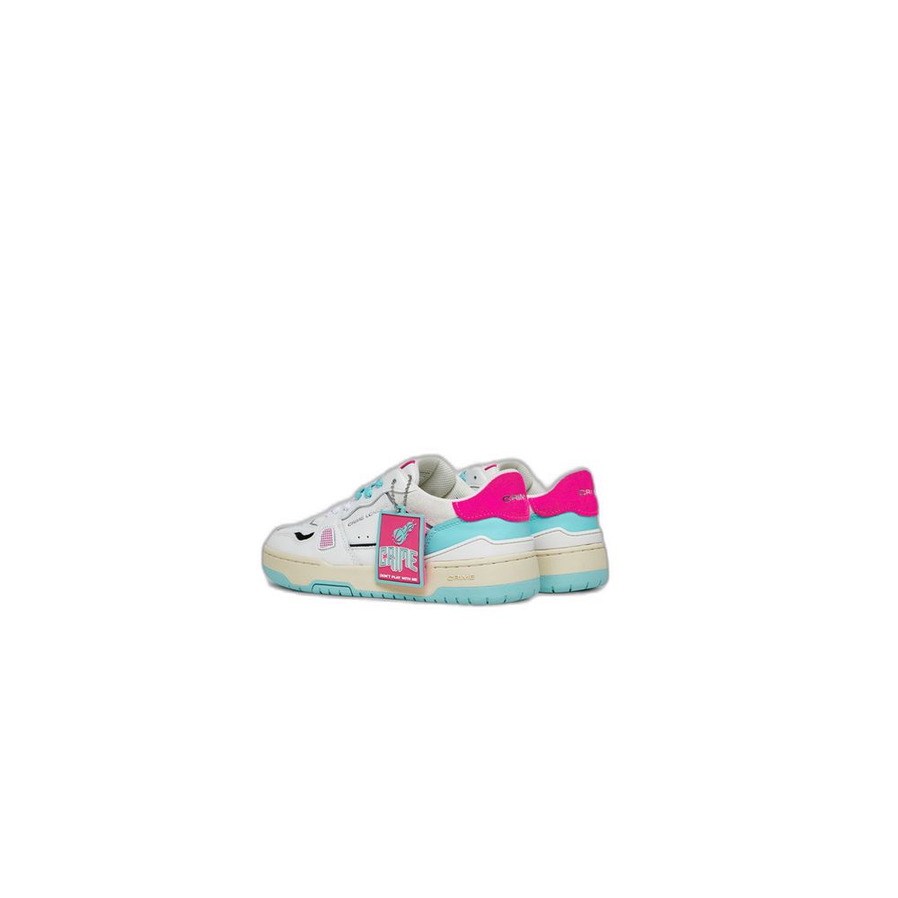 Crime London – Rosa Leder-Sneaker