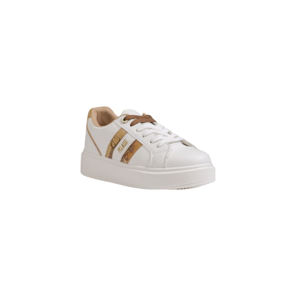 Alviero Martini Prima Classe Sneaker aus weißem Polyethylen