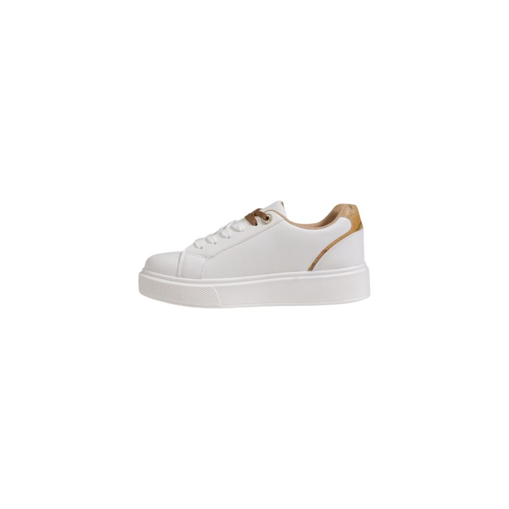 Alviero Martini Prima Classe Sneaker aus weißem Polyethylen