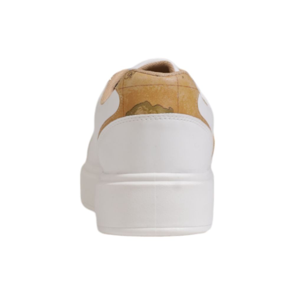 Alviero Martini Prima Classe Sneaker aus weißem Polyethylen