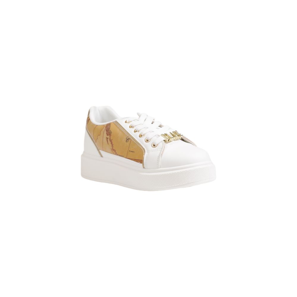 Alviero Martini Prima Classe Sneaker aus weißem Polyethylen