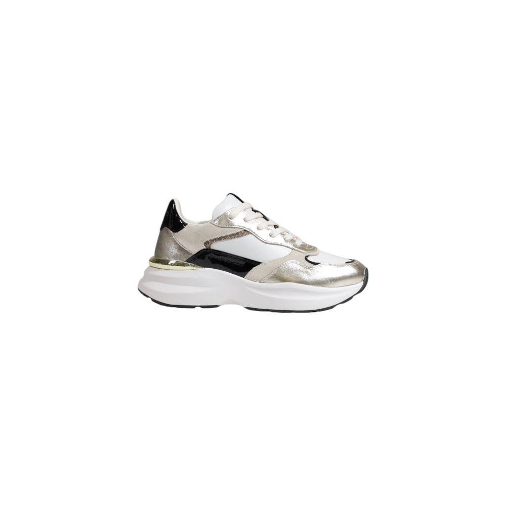 Crime London – Goldener Ledersneaker