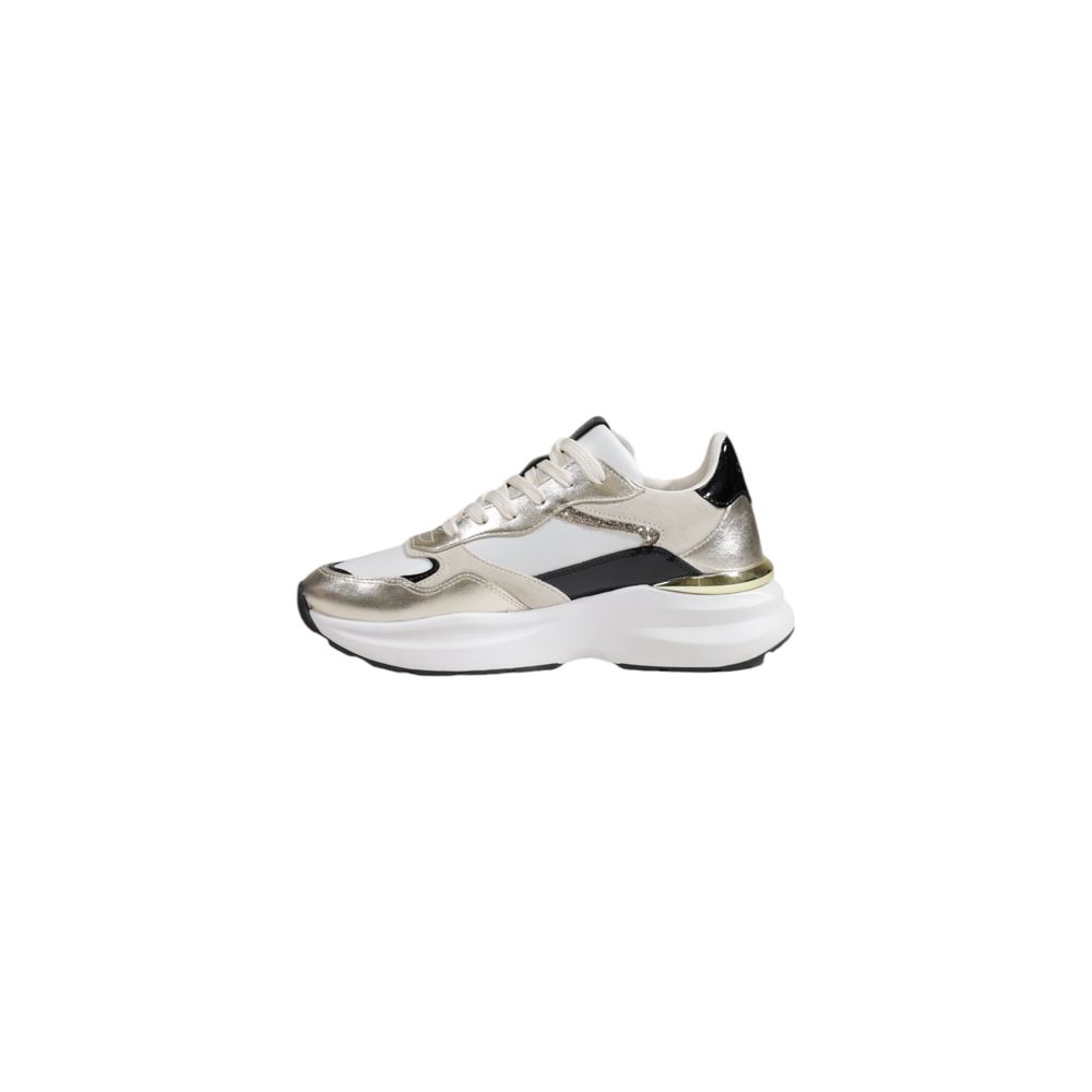 Crime London – Goldener Ledersneaker