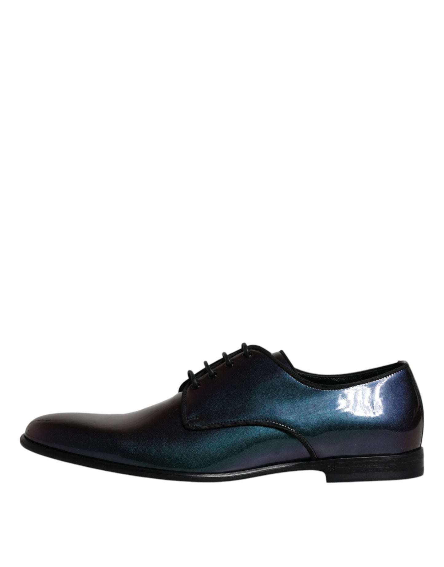 Dolce & Gabbana Мъжки лачени обувки дерби Peacock