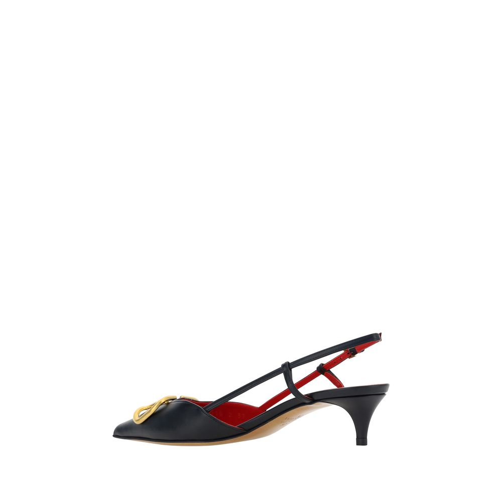 Помпи Valentino Garavani VLogo Slingback