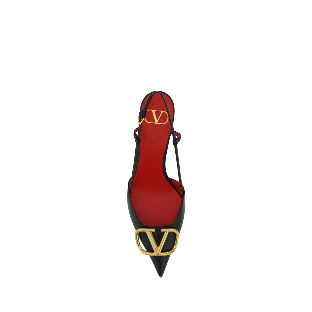 Помпи Valentino Garavani VLogo Slingback