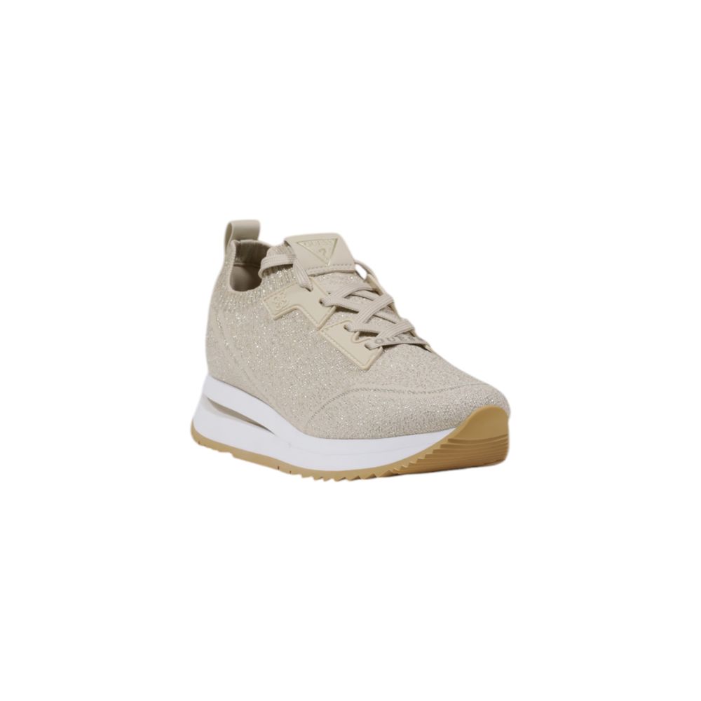 Guess – Beigefarbener Sneaker aus Polyester