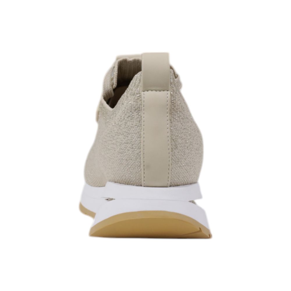 Guess – Beigefarbener Sneaker aus Polyester