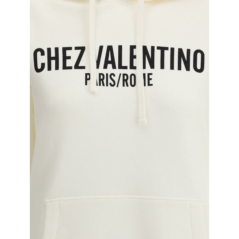 Памучен суичър с лого Valentino