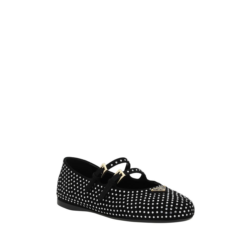 Балерини Prada със кристали