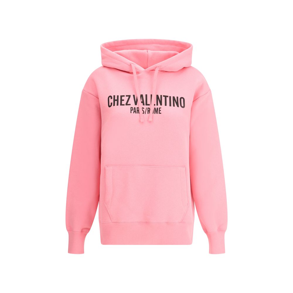 Памучен суичър с лого Valentino