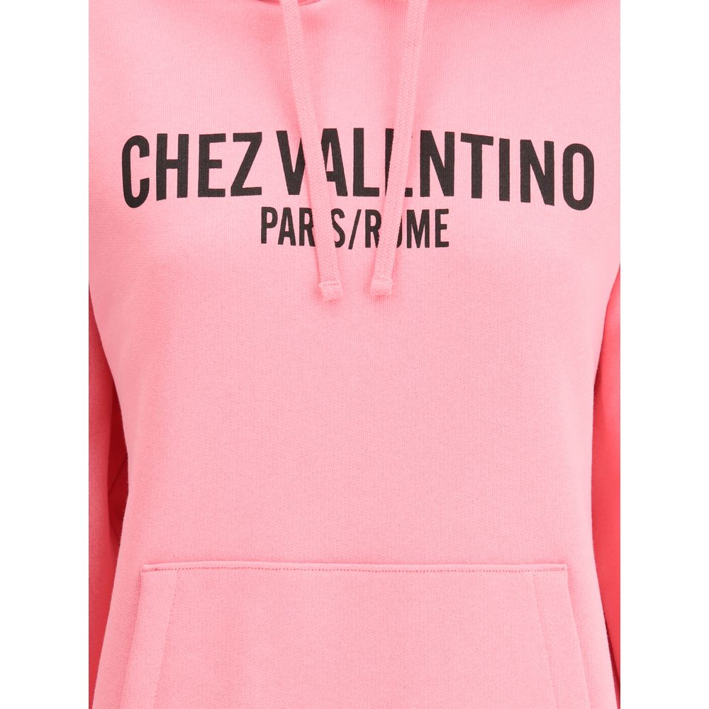 Памучен суичър с лого Valentino