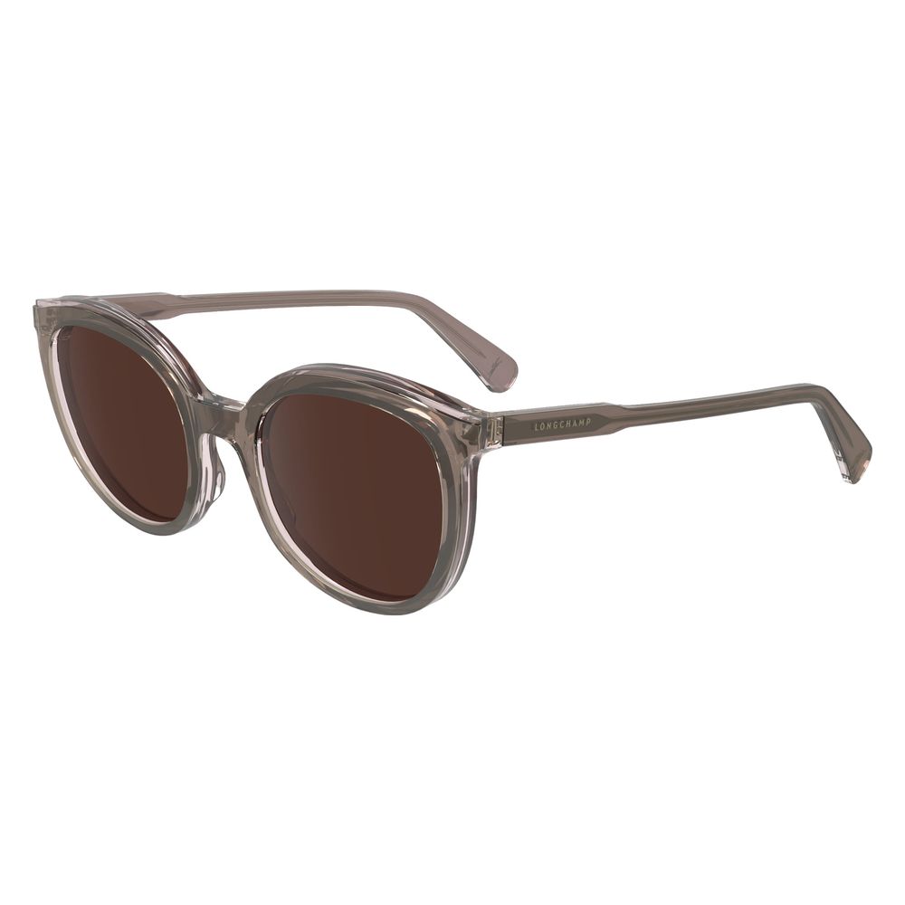 Слънчеви очила Longchamp Purple Acetate