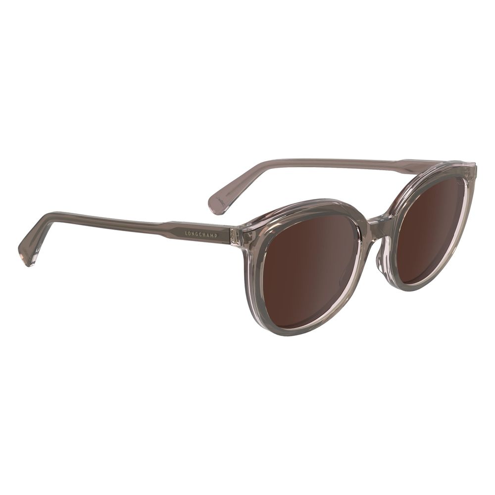 Слънчеви очила Longchamp Purple Acetate