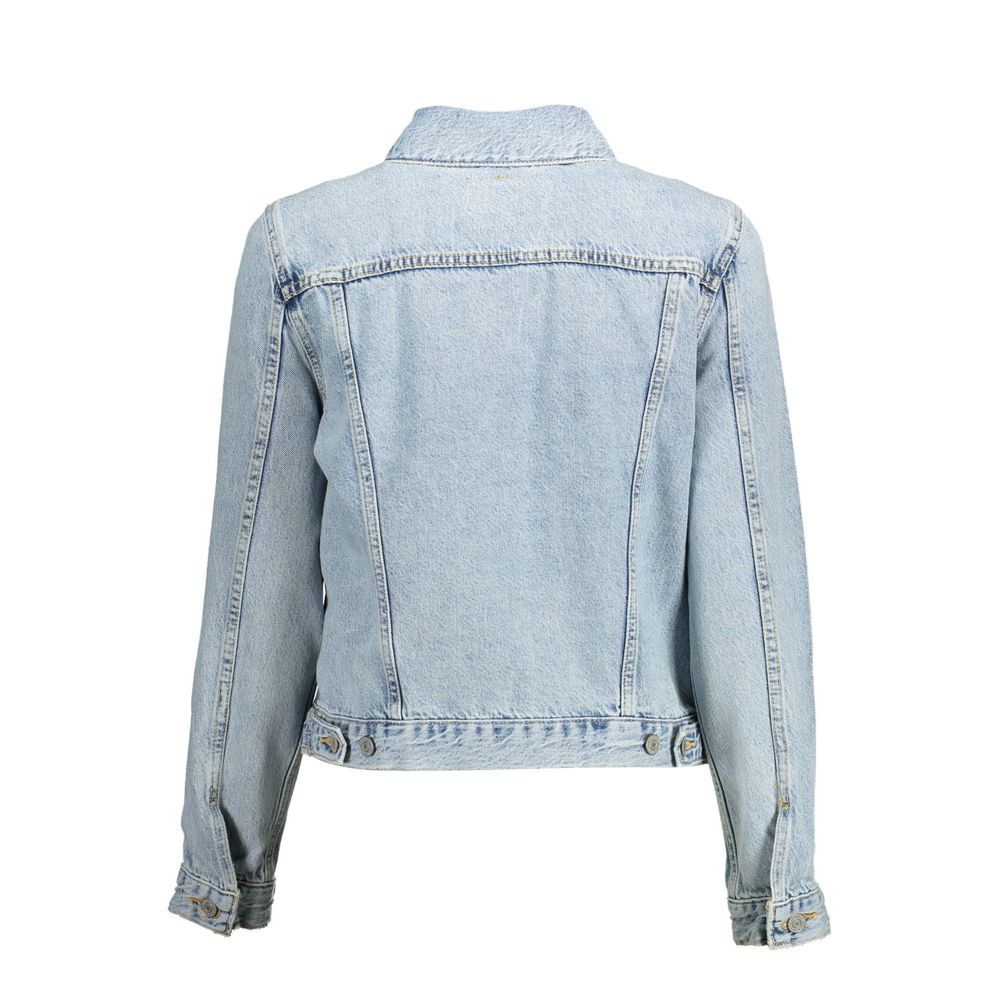 Светло синьо памучно дамско яке Levi's