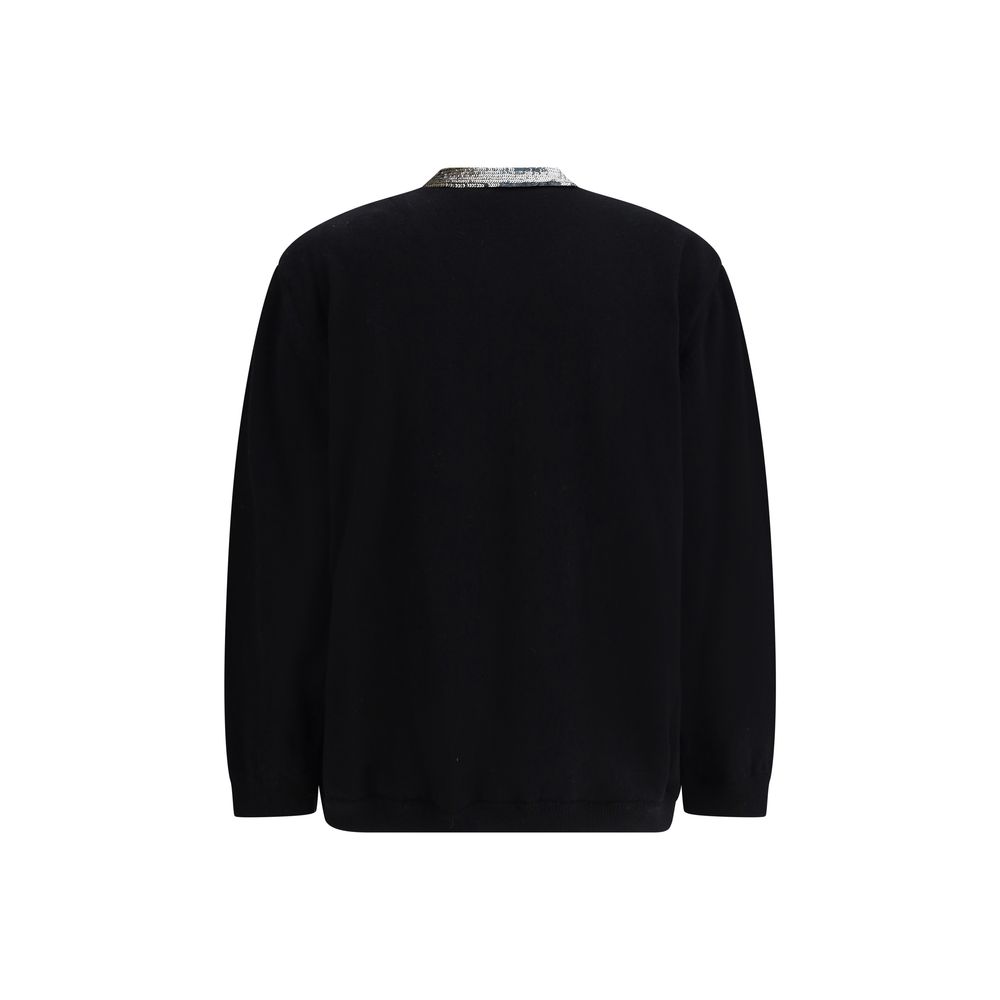 Valentino Sequined virgin wool Cardigan