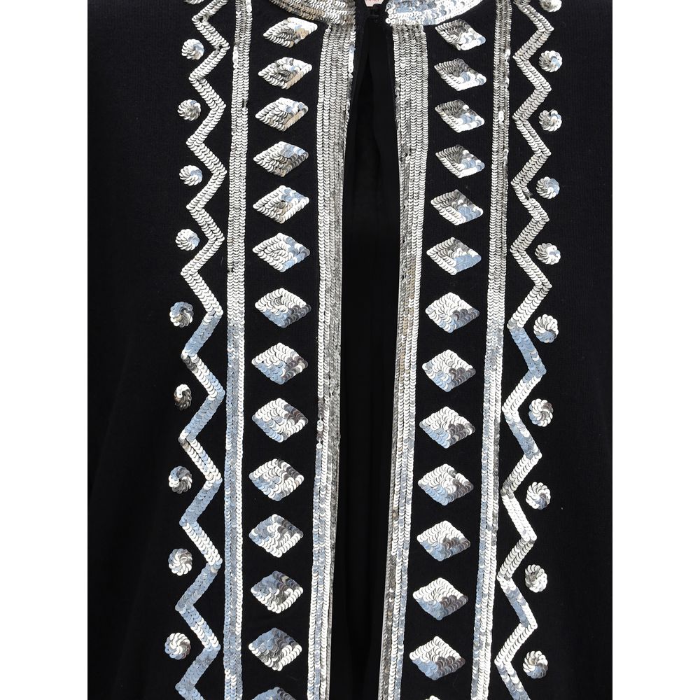 Valentino Sequined virgin wool Cardigan