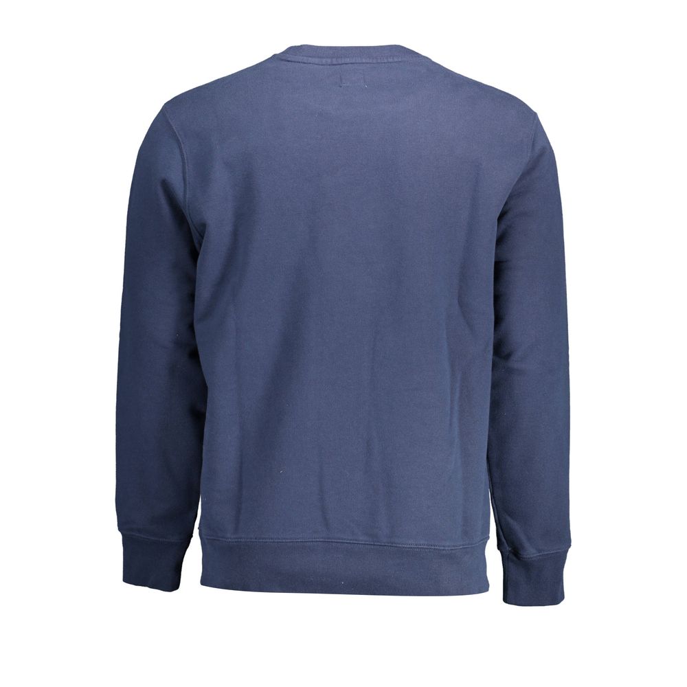 Син памучен мъжки пуловер Levi's