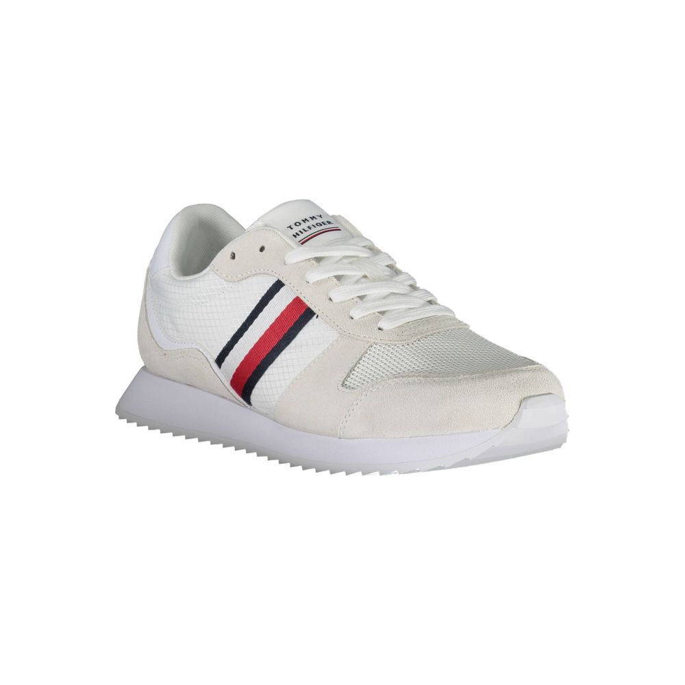 Tommy Hilfiger бели полиестерни мъжки кецове