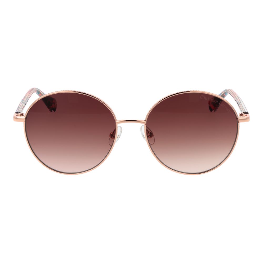 Christian Lacroix Rose Gold Women Sunglasses
