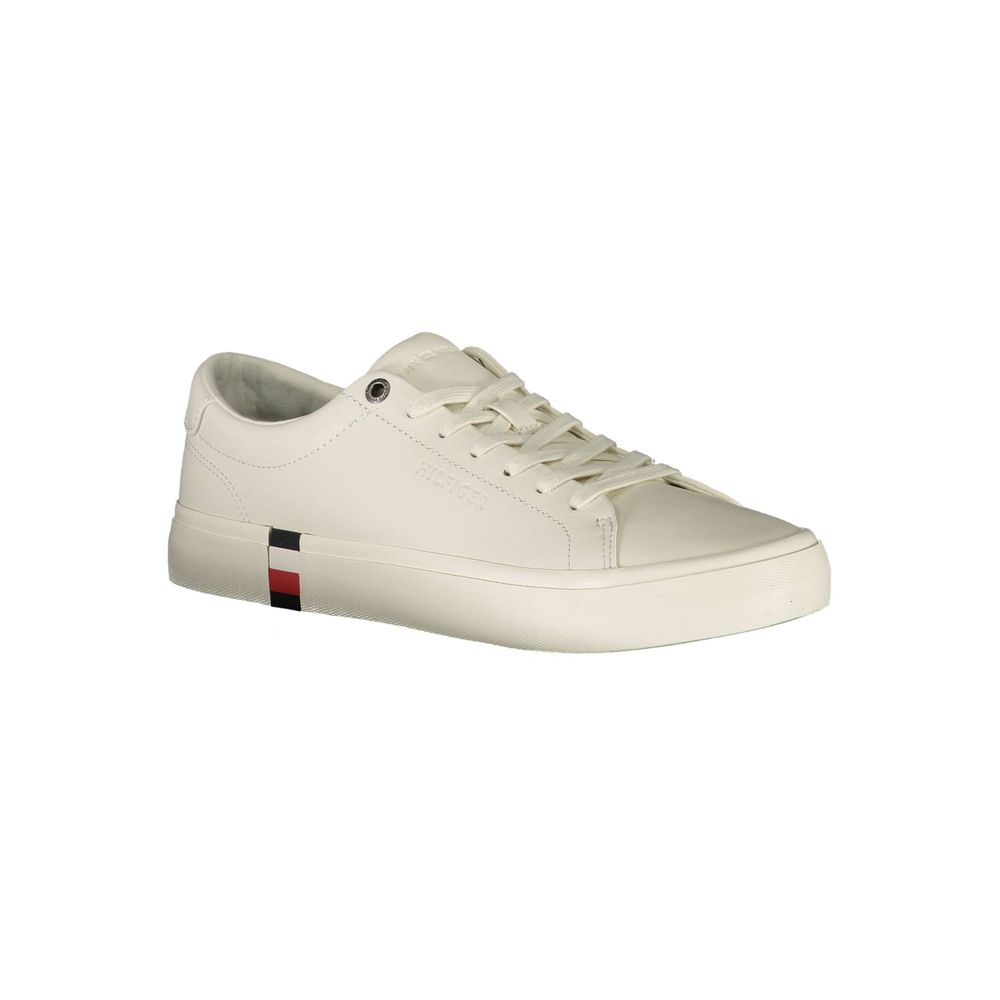 Мъжки бели кожени маратонки Tommy Hilfiger