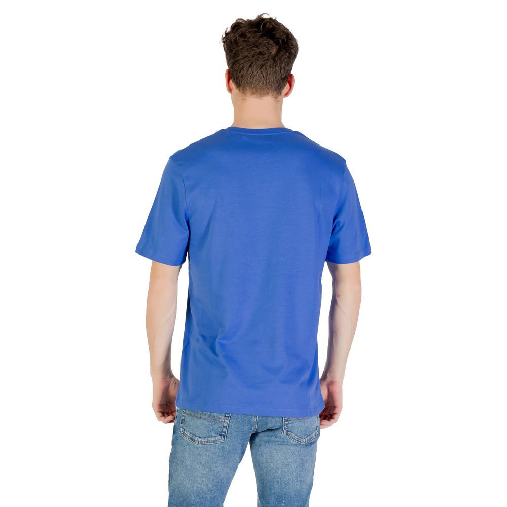 Lyle & Scott Blue Cotton T-Shirt