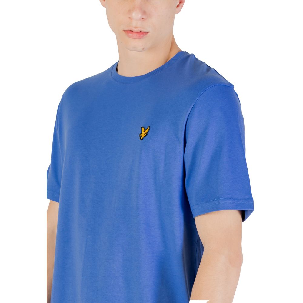 Lyle & Scott Blue Cotton T-Shirt