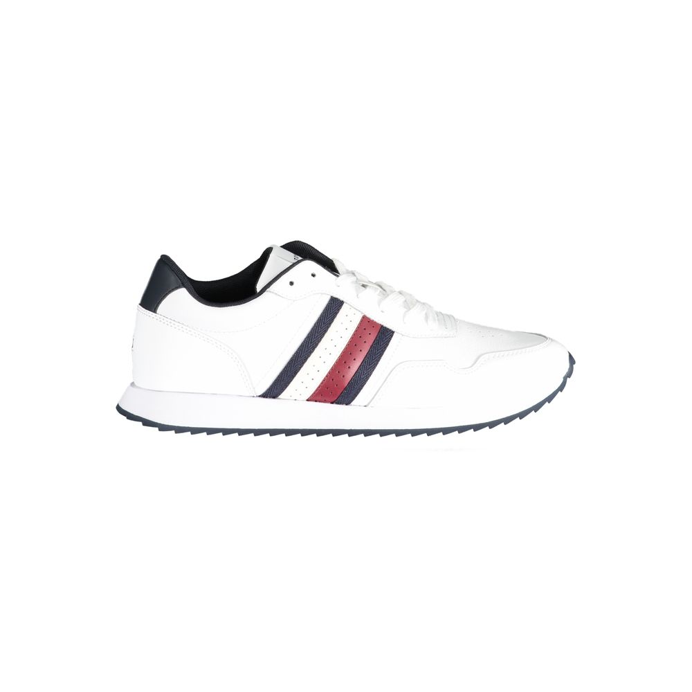 Бели полиестерни кецове Tommy Hilfiger