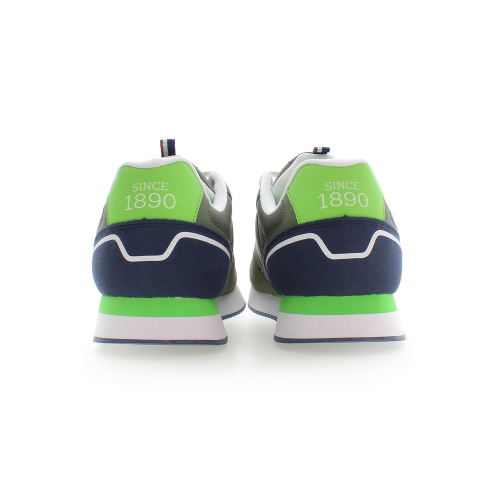 US POLO ASSN. Grüner Polyester Herren Sneaker