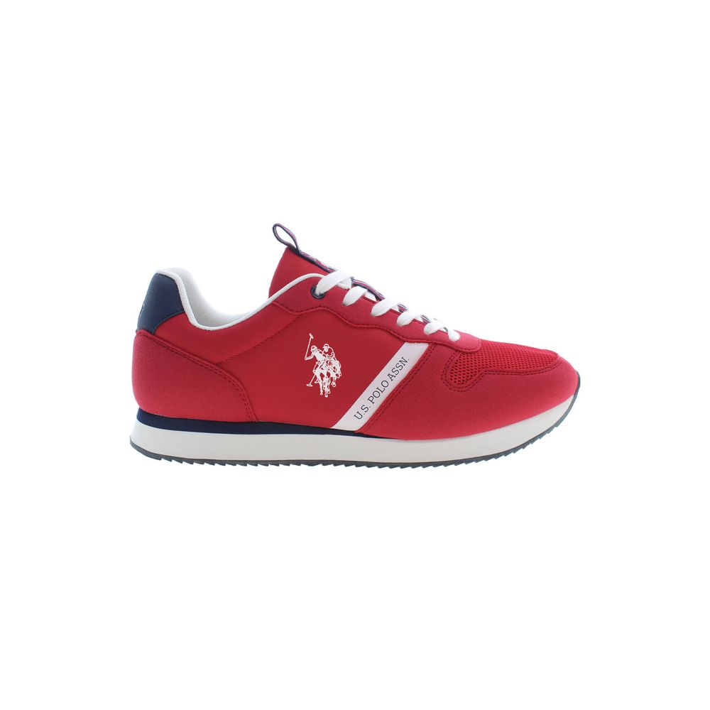 US POLO ASSN. Червени полиестерни мъжки кецове