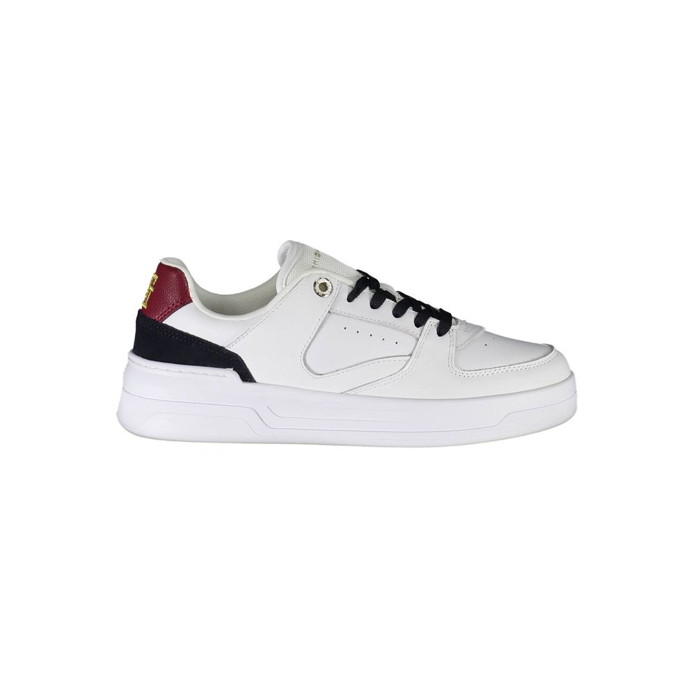 Дамски маратонки от бяла кожа Tommy Hilfiger