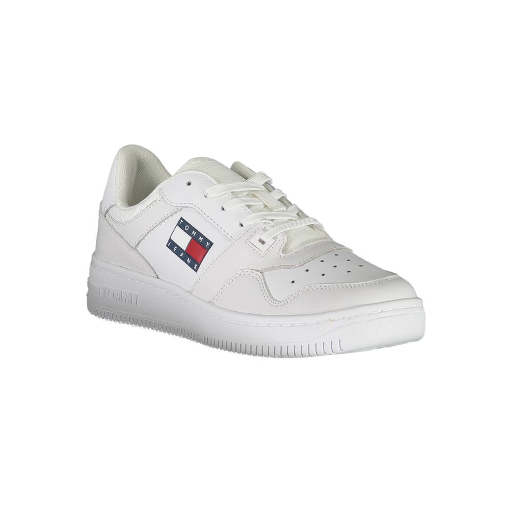Tommy Hilfiger – Weiße Sneaker aus Polyester für Damen