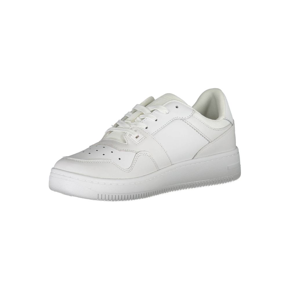 Tommy Hilfiger – Weiße Sneaker aus Polyester für Damen