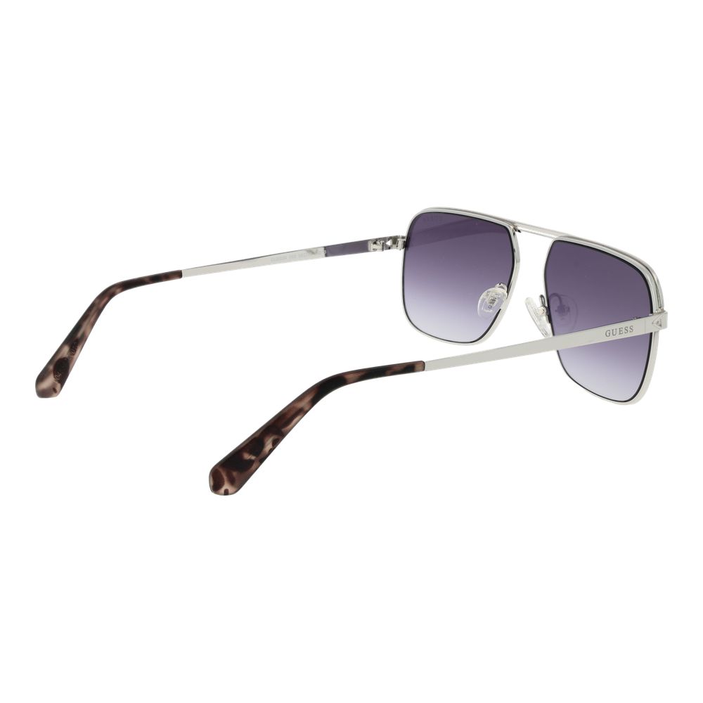 Guess Silver Men Sunglasses