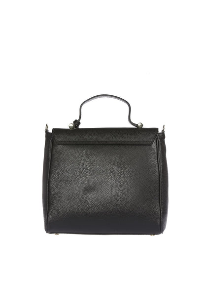 Кафява кожена дамска чанта Trussardi