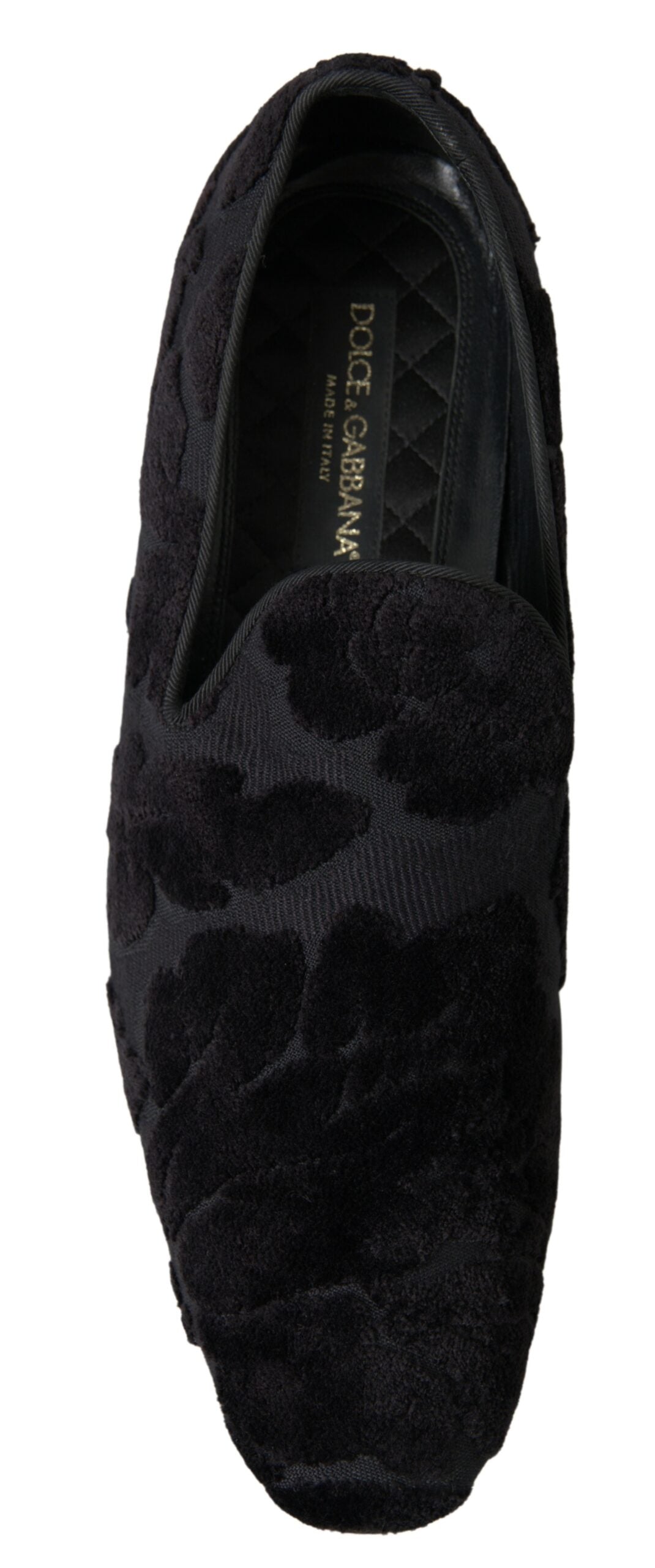 Dolce &amp; Gabbana Изискани черни ретро мокасини за мъже