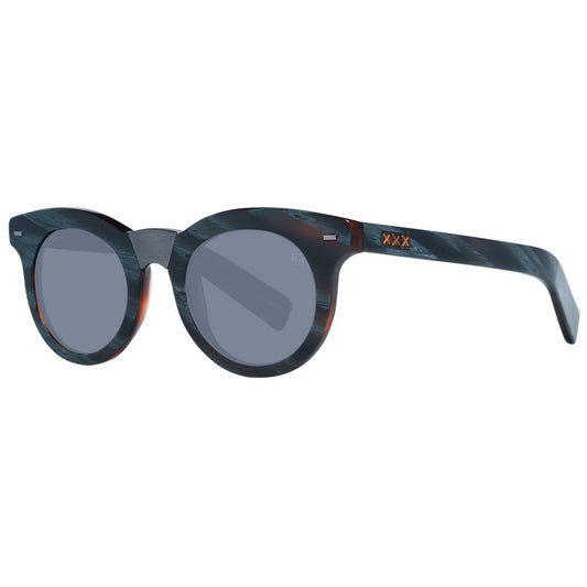 Кафяви мъжки слънчеви очила Ermenegildo Zegna