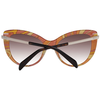 Emilio Pucci Braune Sonnenbrille für Damen